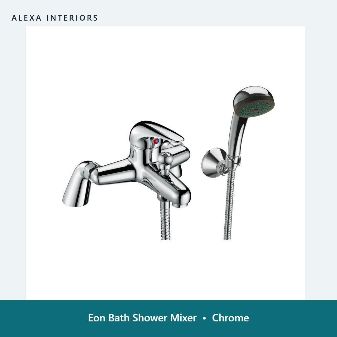 Eon Bath Shower Mixer in Chrome