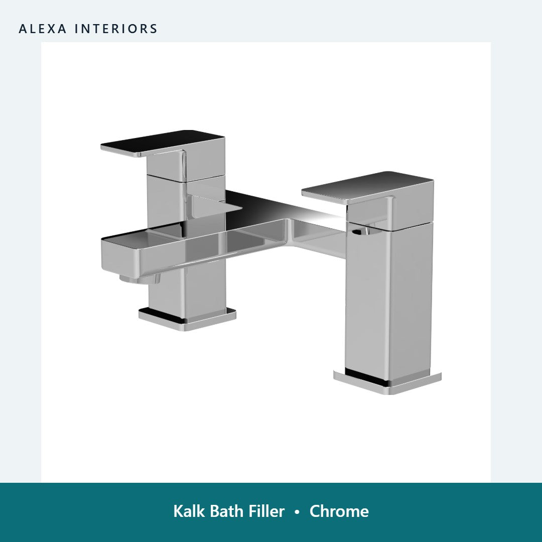 Kalk Bath Filler in Chrome