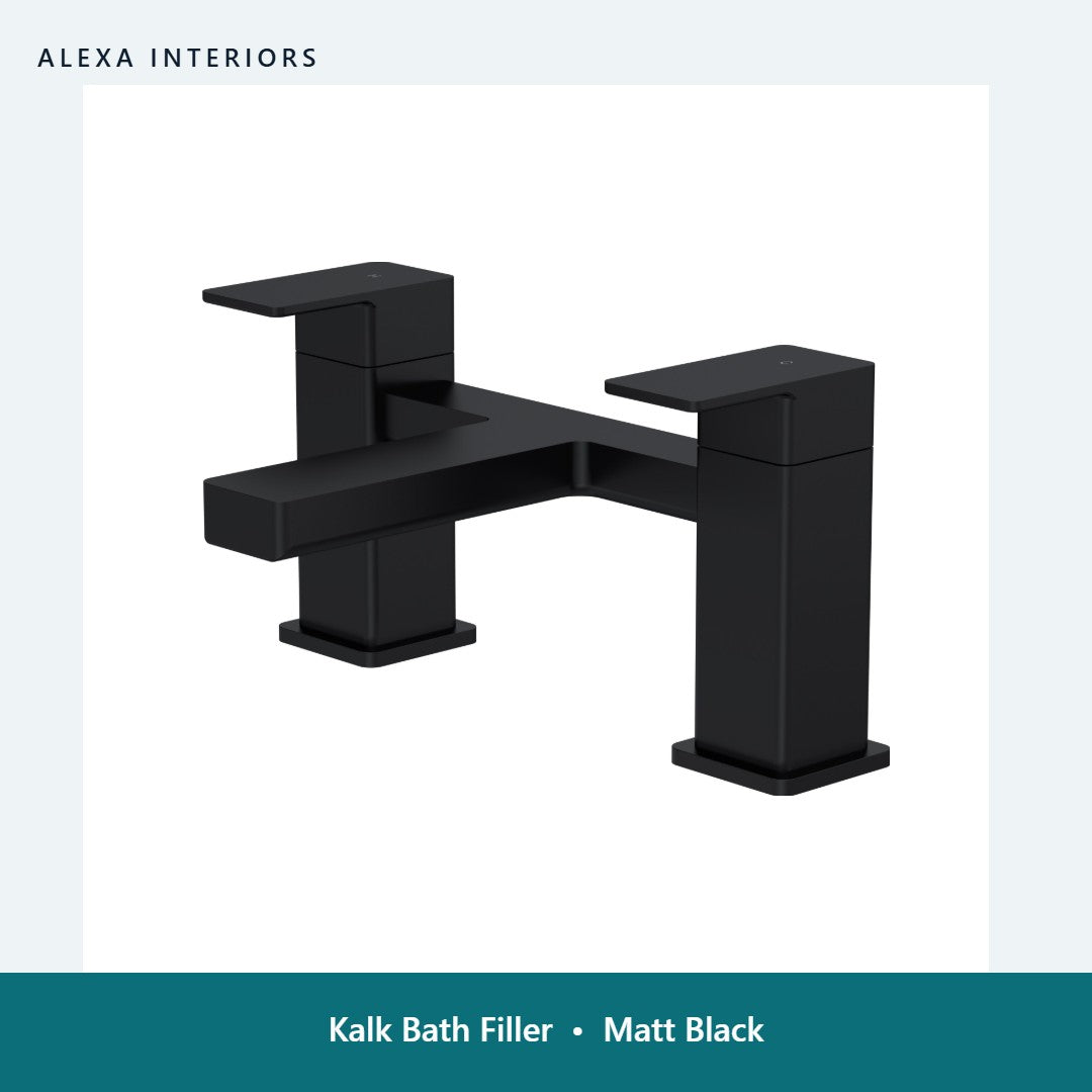 Kalk Bath Filler in Matt Black