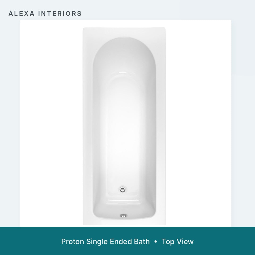 Alexa Proton Single Ended Bath - Top View