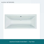 Alexa Quantum Double Ended Bath - Top View