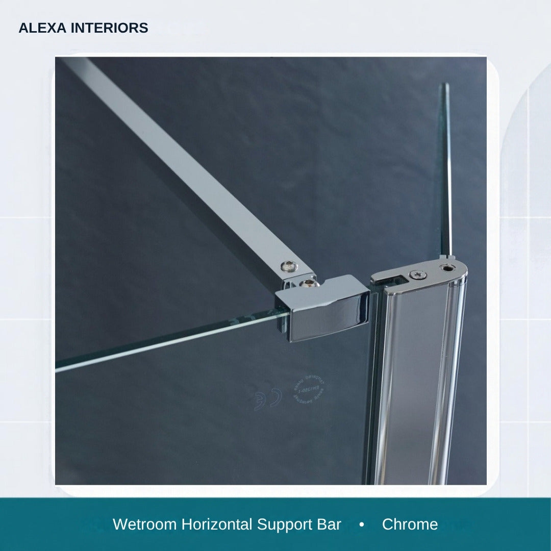 Alexa Wetroom Horizontal Support Bar - Chrome
