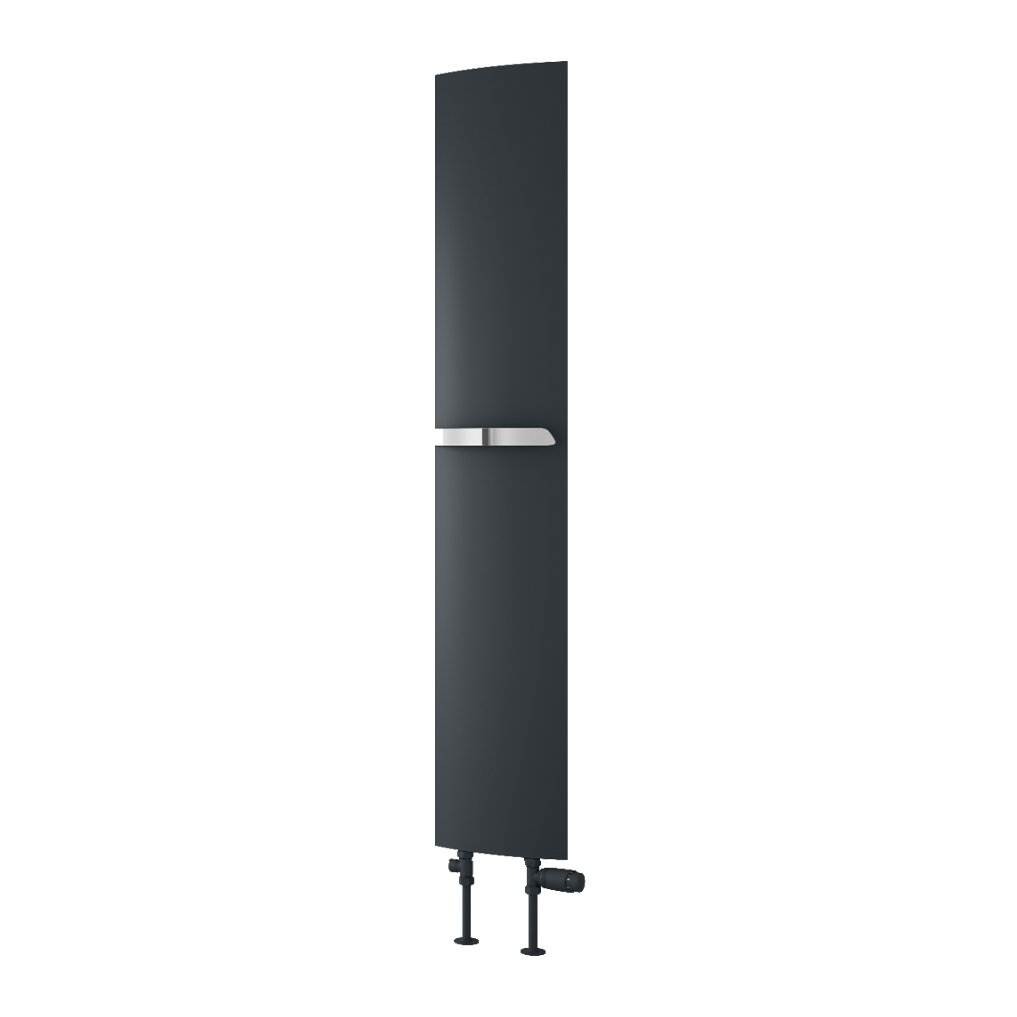 PICOLI Heated Towel Rail Designer Tall Radiator White Black Gun Metal