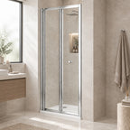 Alexa 6 mm Bifold Shower Door 600mm x 1900mm High