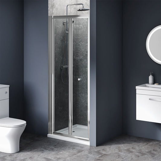 Alexa 6 mm  Bifold Shower Door 1200mm x 1850mm High