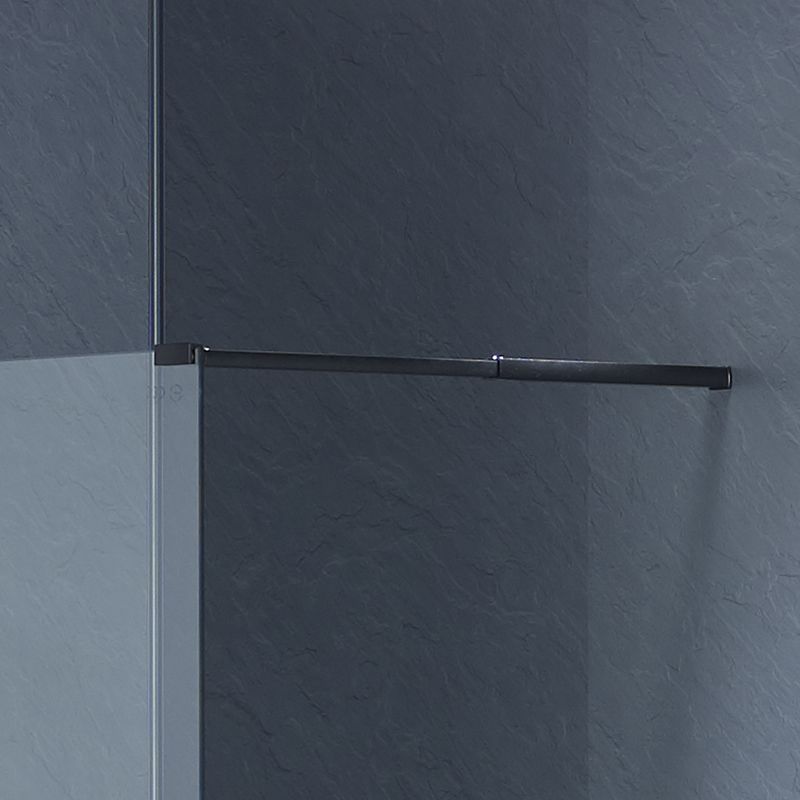 Alexa 8mm Wetroom Support Bar / Arm - Matt Black 1000mm
