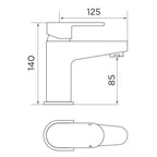 Atlanta Basin Mixer Tap Free Waste