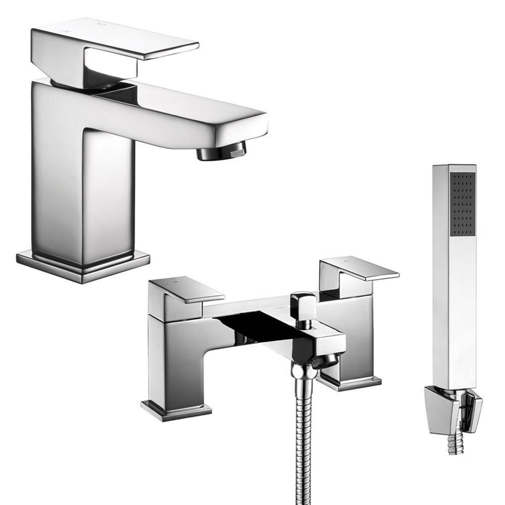 Barbican Basin Mixer & Bath Shower Mixer set