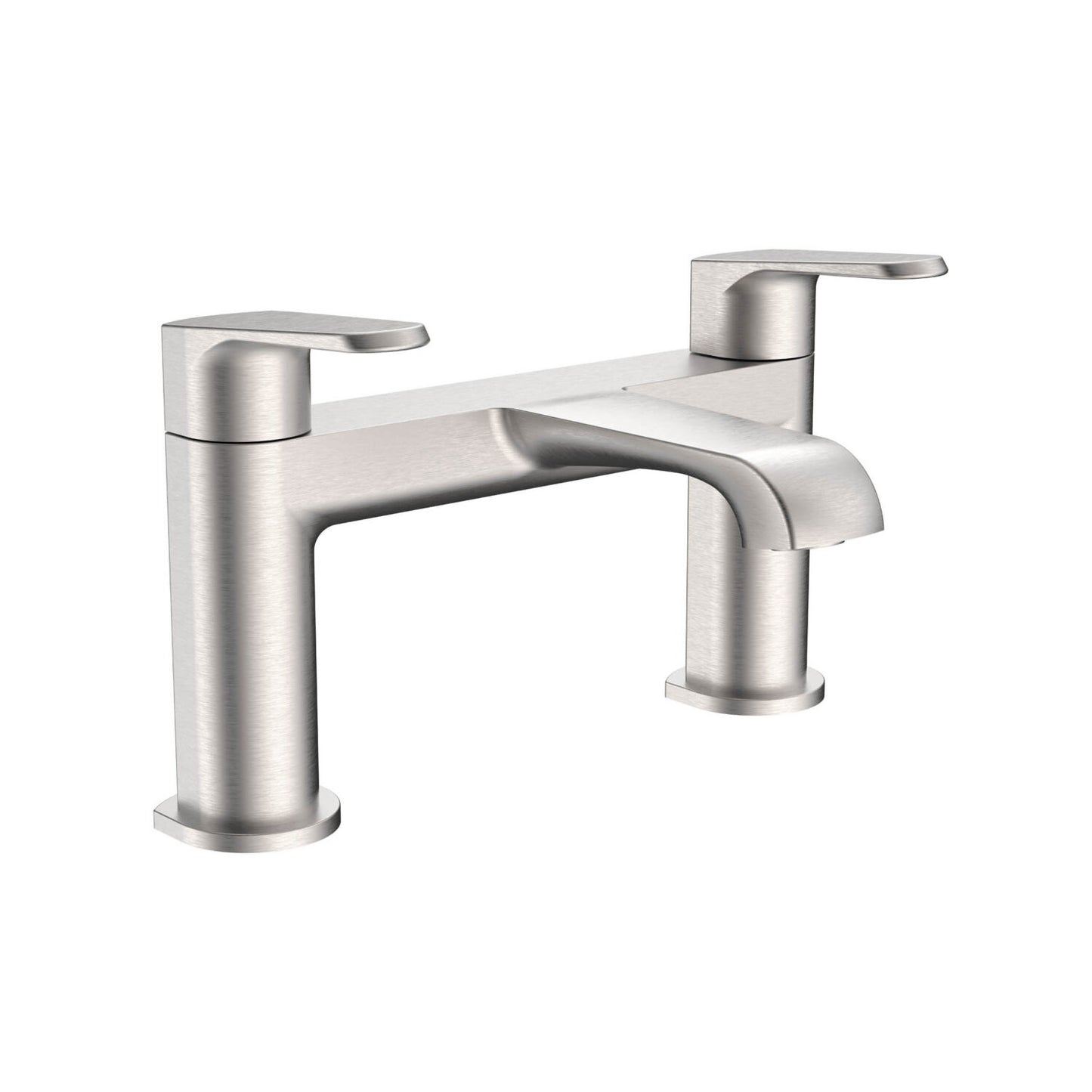 Nevada Bath Filler Tap Brushed Nickel