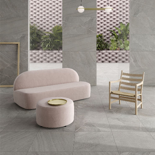 Cardostone Grey Matt 60 x60 cm tile