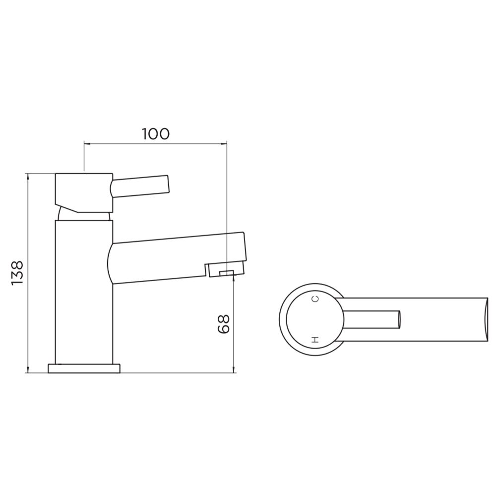 Clapham Basin Mixer Tap & Free standing Shower Mixer Tap