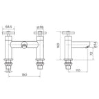 Euston Bath Shower Mixer