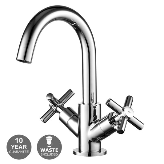 Euston Traditional Basin Mixer Tap