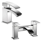 Farrington Basin Mixer Tap and Bath Taps Set