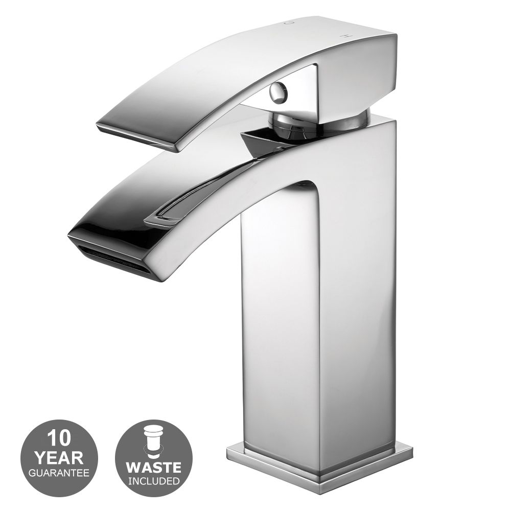 Farrington Basin Mixer Tap and Bath Taps Set