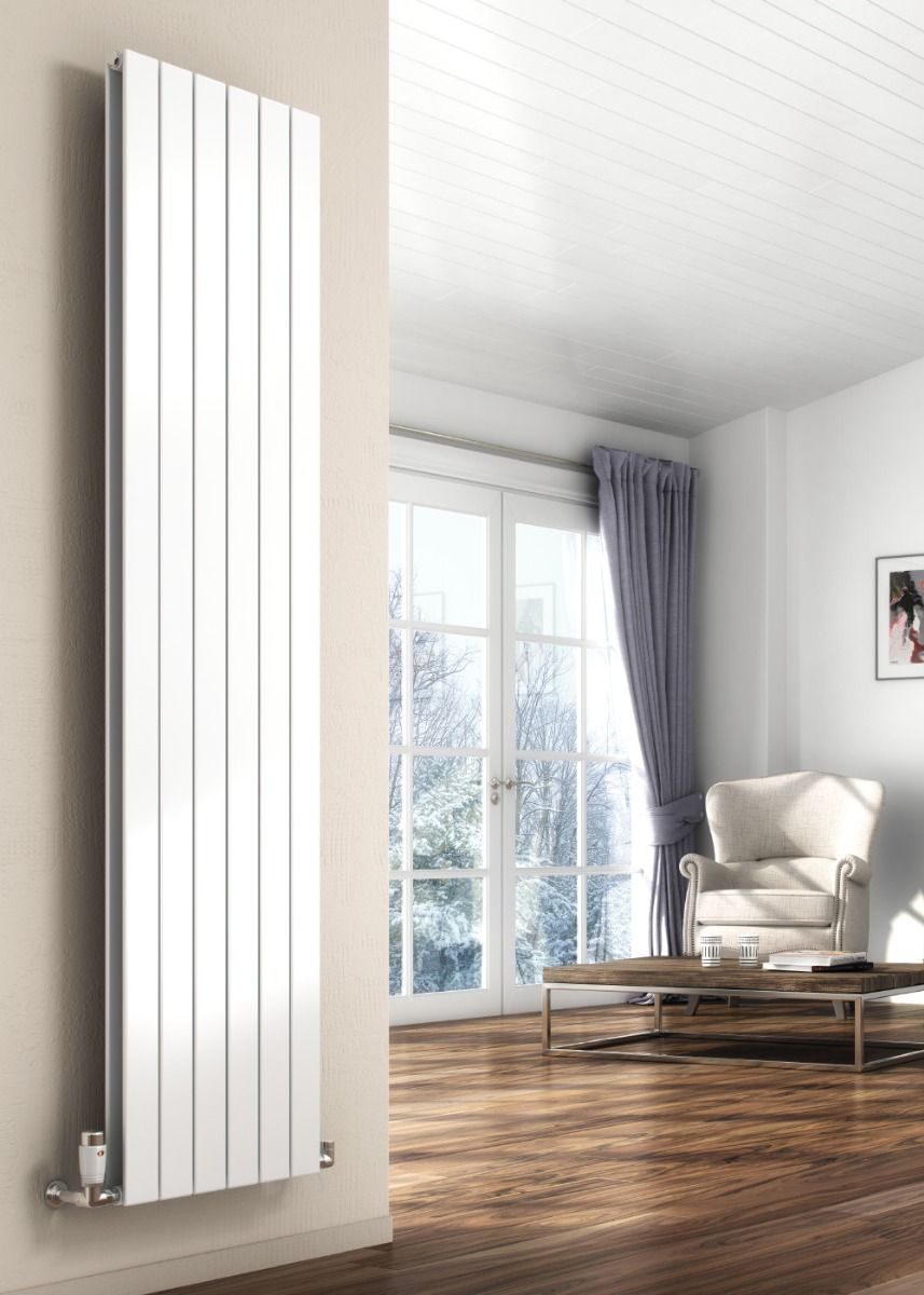 620mm x1800 mm Vertical White Caldaro Radiator