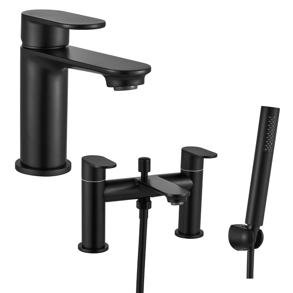 Preston Basin Mixer Tap & Bath Shower Mixer Set