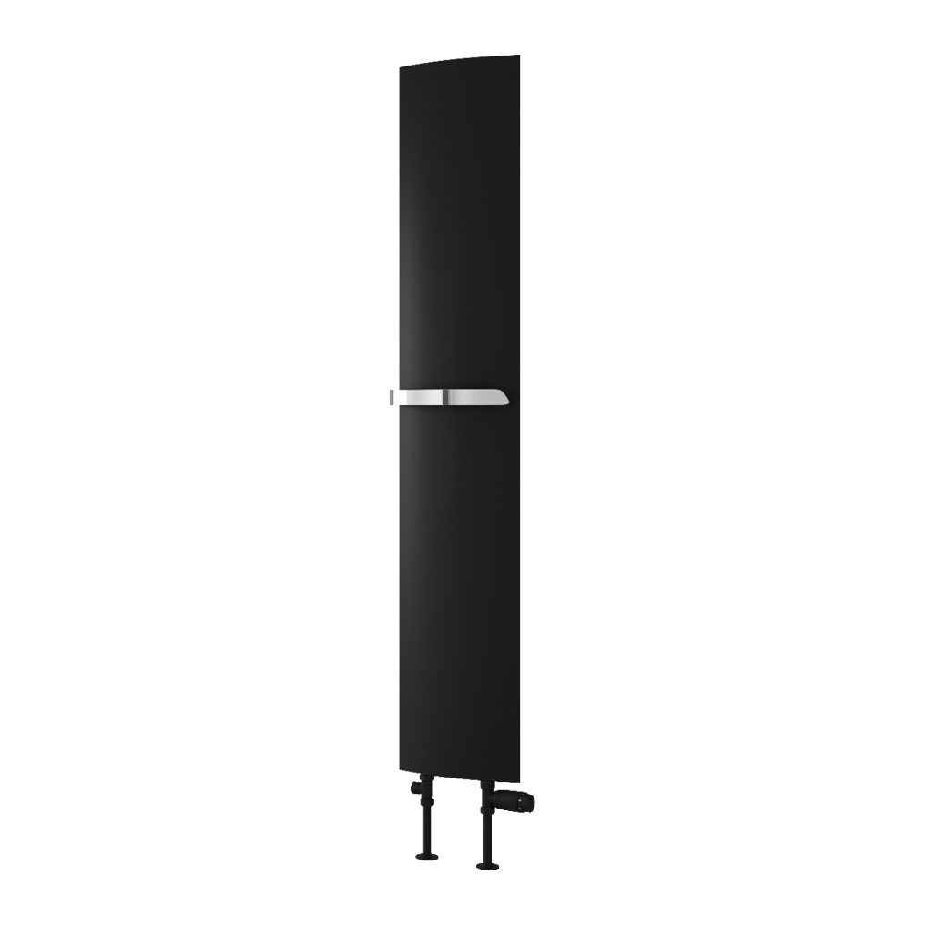 PICOLI Heated Towel Rail Designer Tall Radiator White Black Gun Metal
