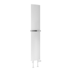 PICOLI Heated Towel Rail Designer Tall Radiator White Black Gun Metal