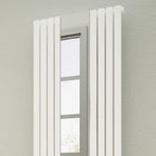 1800 mm Heated Towel Rail Radiator Tall Mirrored Mild Steel