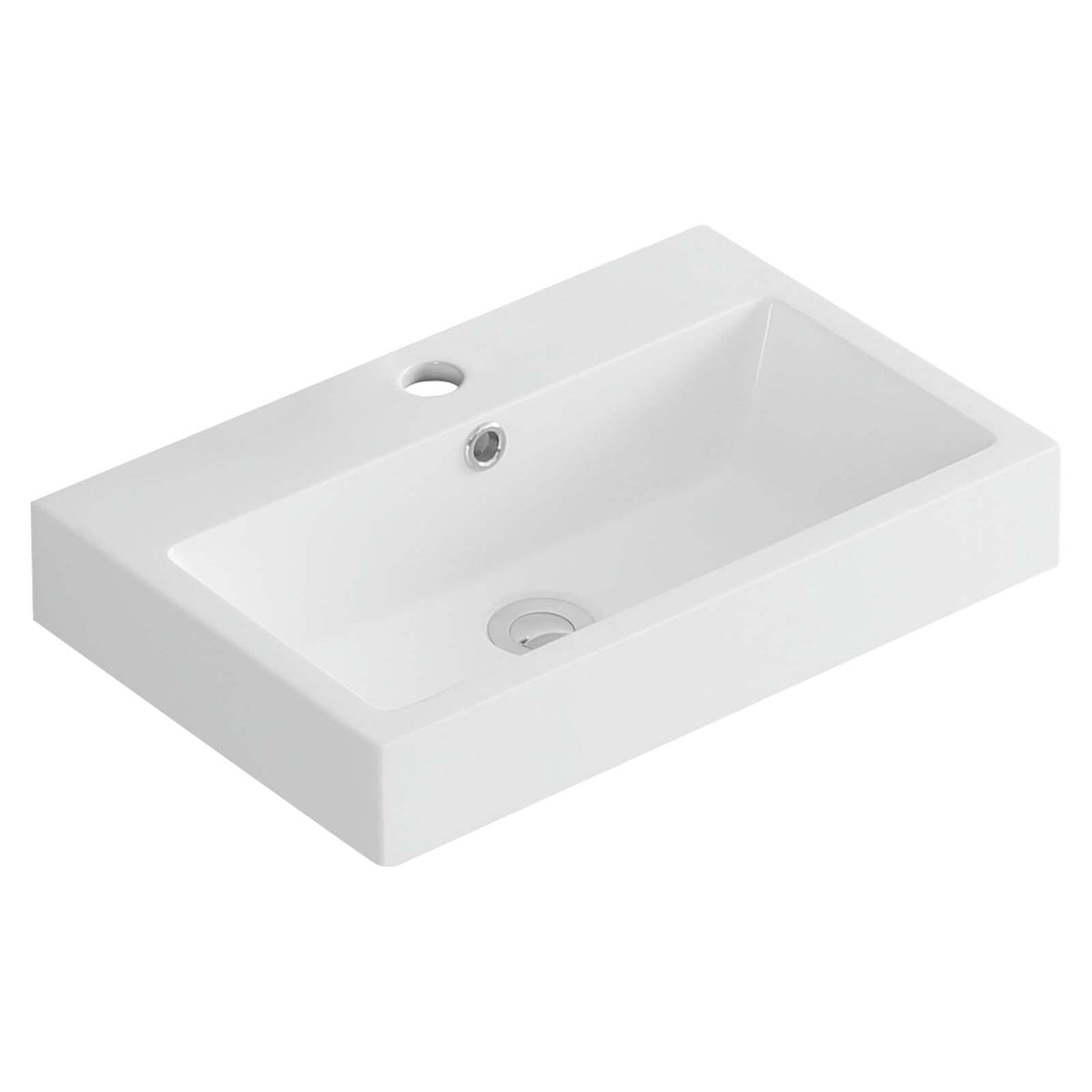 490mm Poly Marble Vanity Basin