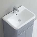 500mm Curved Vanity Basin