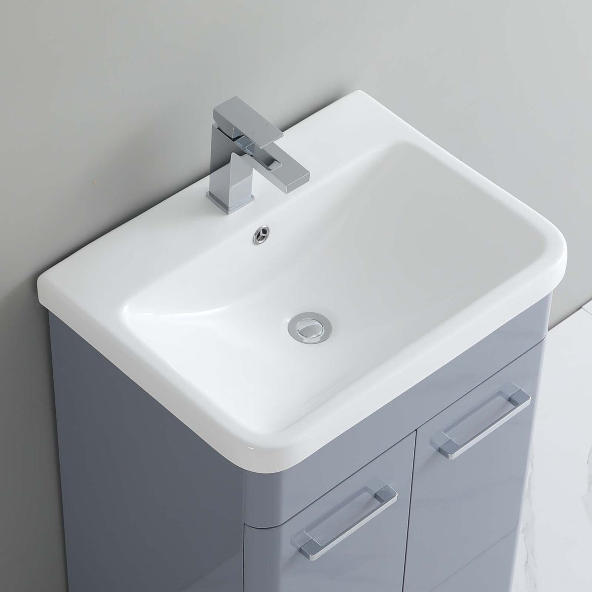 500mm Curved Vanity Basin
