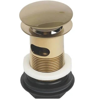 Savanah Brushed Brass Basin Mixer Tap FREE waste
