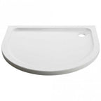 D shaped Shower Enclosure with Tray 915 x915mm